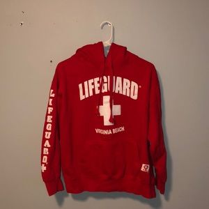 men life guard hoodie